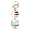 Alpina - Set of 6 glass food containers with lid lunchbox 370 ml / 640 ml / 1050 ml