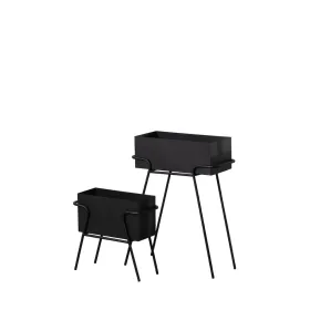Sodinamųjų komplektas Juoda Geležis 58 x 25 x 76 cm (2 vnt.)