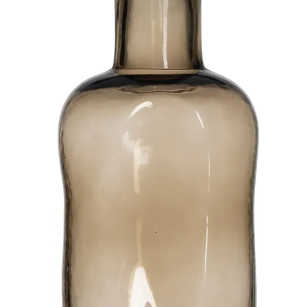 Maljakko Ruskea Kristalli 8,5 x 8,5 x 23,5 cm