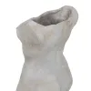 Подставка под цветочный горшок Серый Цемент бюст 19 x 13,5 x 27 cm