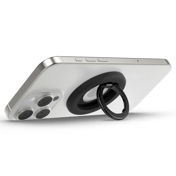 Spigen Nano Pop MagSafe Phone Ring - Finger holder with stand function (Black Sesame)