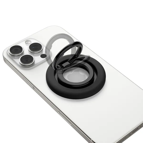 Spigen Nano Pop MagSafe Phone Ring - Finger holder with stand function (Black Sesame)