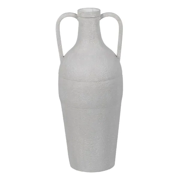 Vaas Valge Raud 18,5 x 18,5 x 46 cm