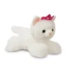 Fancy Pals – Plush Princess Cat with Pink Crown in Rainbow Bag 20 cm Eco-Friendly