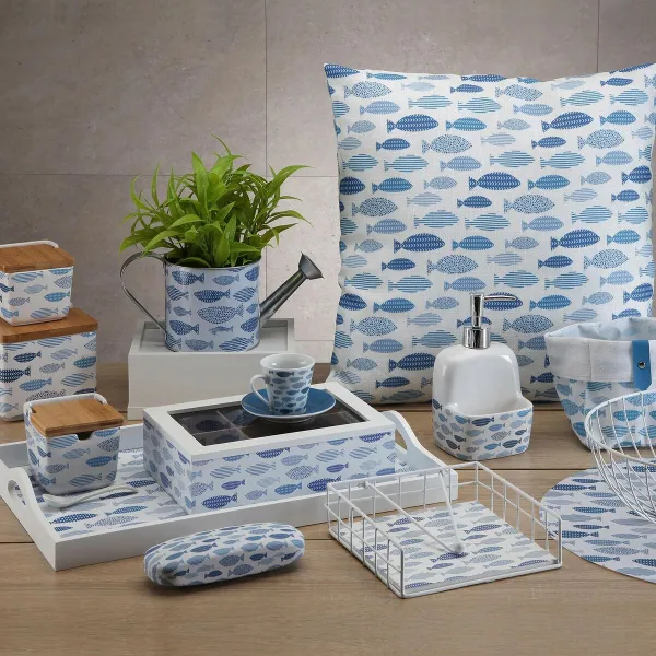 Набор корзин Versa Aqua 14 x 14 x 14 cm