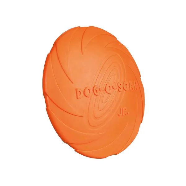 Frisbee Trixie Dog Disc Luonnonkumi Ø 18 cm Sininen Oranssi