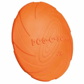 Lidojošais šķīvītis Trixie Dog Disc Gumijas Ø 18 cm Zils Oranžs