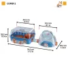 клетка Ferplast Combi 2 Пластик 79,5 x 29,5 x 29,5 cm