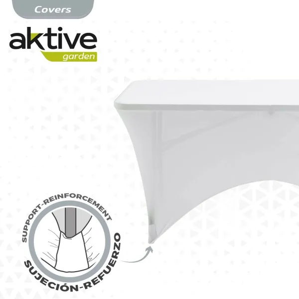 Aizsardzības Futlāris Aktive Balts 122 x 76 x 61 cm Galds Aksesuāri Automašīnu Ceļš (6 gb.)