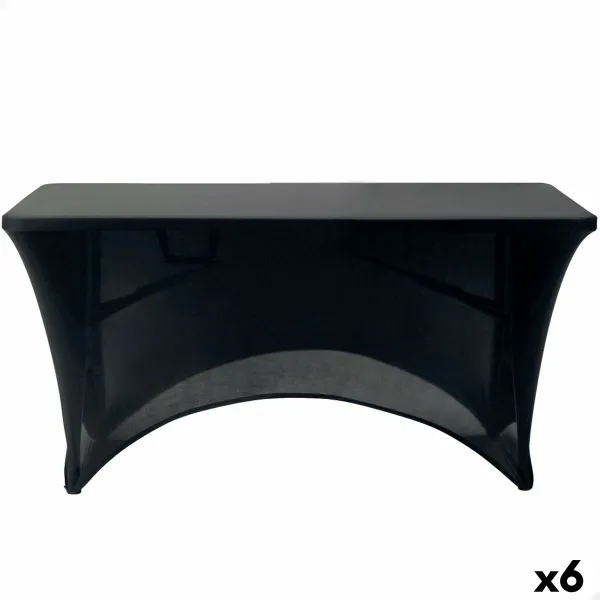 Защитный чехол Aktive Чёрный 122 x 76 x 61 cm Стол Аксессуары транспортные средства шоссе (6 штук)