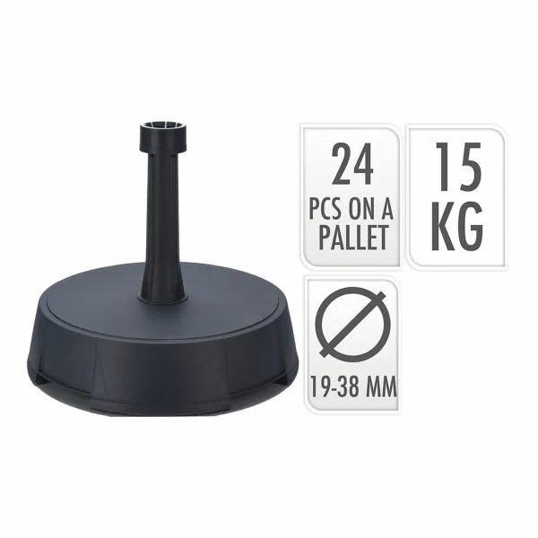 Основание для пляжного зонта 15 kg Антрацитный