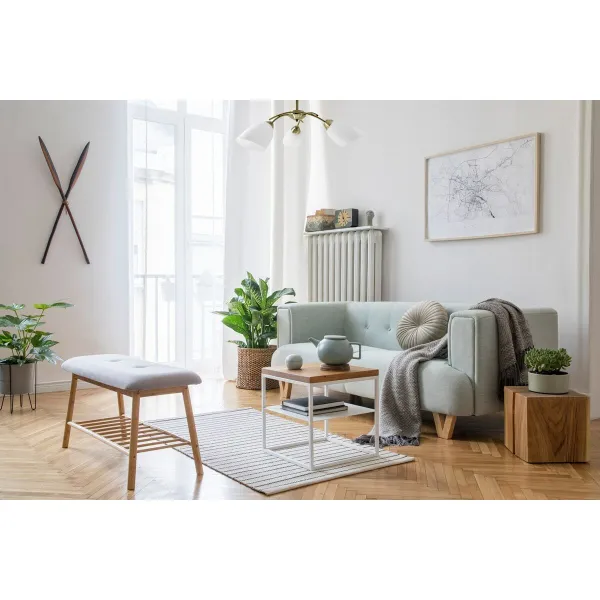 Kattolamppu Activejet NIKITA 3P Patyna Valkoinen Metalli Lasi 120 W