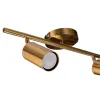 griestu gaismas Activejet AJE-SPECTRA 2P Zelts Bronza Metāls 40 W