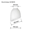 Lampunvarjostin Activejet BENITA Valkoinen Lasi 26 x 12 x 12,5 cm