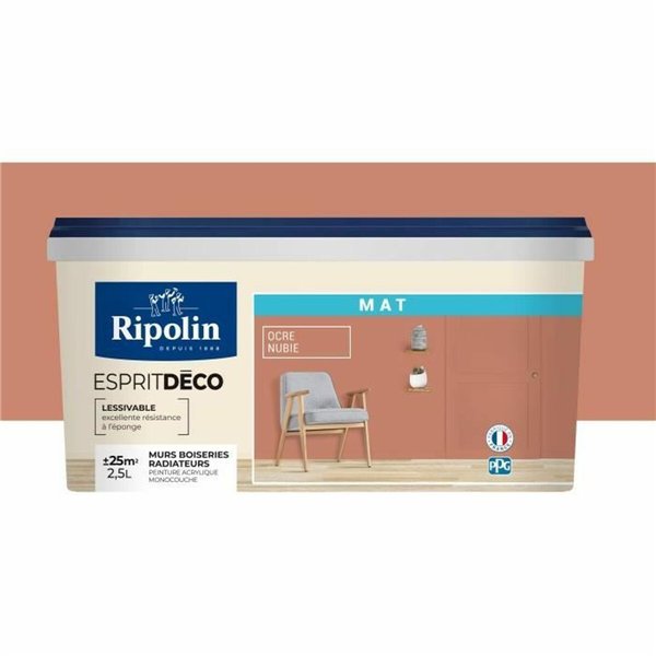 Краска Ripolin Белый 2,5 L