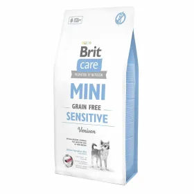 Lopbarība Brit Care Mini Sensitive Venison Pieaugušais Teļa gaļa Mežacūka 7 kg