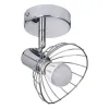 Sieninis apšvietimas Activejet AJE-GIZEL 1P Sidabras Metalinis 40 W 230 V