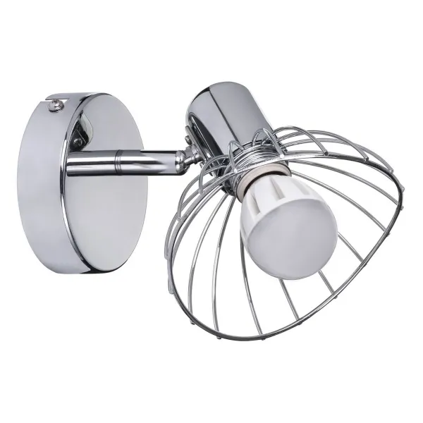 Настенный светильник Activejet AJE-GIZEL 1P Серебристый Металл 40 W 230 V