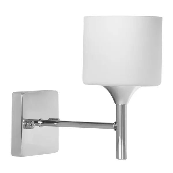 Sieninis apšvietimas Activejet AJE-MIRA 1P Balta Sidabras Metalinis 40 W 23 x 21,5 x 11,5 cm (1 Dalys)