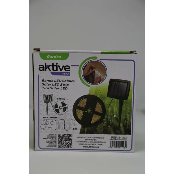 Valonauha Aktive LED Valkoinen Puutarha 3 m (6 osaa)