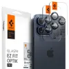 Spigen Optik Pro GLAS.TR EZ Fit Camera Protector 2-Pack - Lens protection glass for iPhone 15 Pro / iPhone 15 Pro Max / iPhone 1