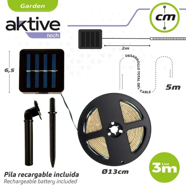 Полоска огней Aktive LED Разноцветный сад 3 m (6 штук)