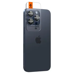 Spigen Optik Pro GLAS.TR EZ Fit Camera Protector 2-Pack - Lens protection glass for iPhone 15 Pro / iPhone 15 Pro Max / iPhone 1