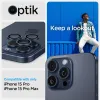 Spigen Optik Pro GLAS.TR EZ Fit Camera Protector 2-Pack - Lens protection glass for iPhone 15 Pro / iPhone 15 Pro Max / iPhone 1
