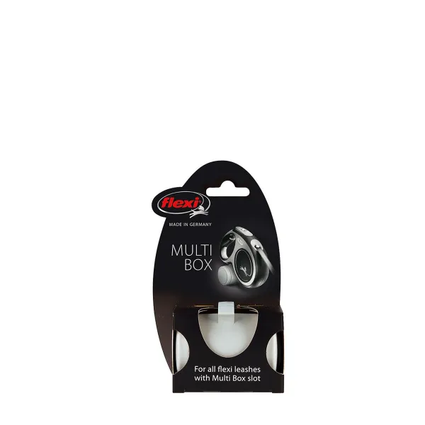 Pet Bag Dispenser Flexi Multibox Grey Plastic Snacks
