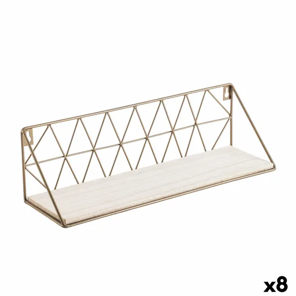 Hyllyt Vinthera Moa Teräs Kullattu 40 x 12 x 12 cm (8 osaa)