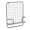 Shelves Vinthera Moa Steel Black Metal 42,5 x 12 x 56 cm (8 Units)