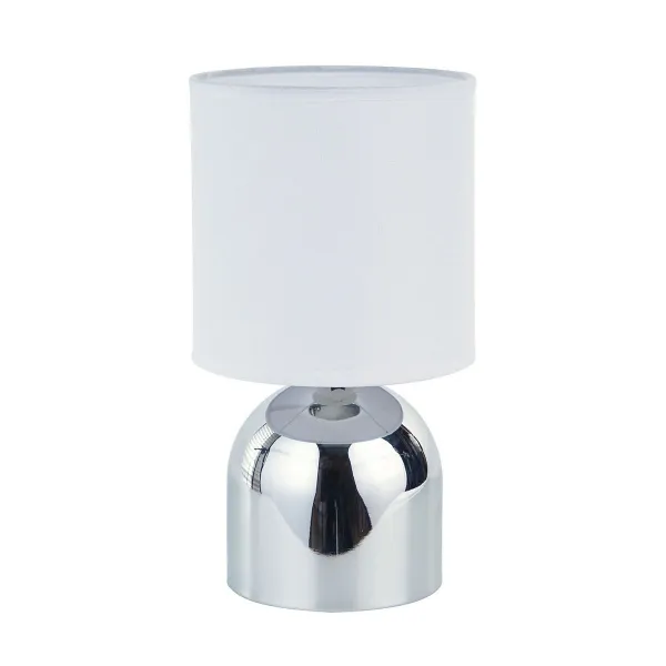 Galda lampa Versa Sudrabains Metāls 14 x 25 x 14 cm