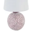 Desk lamp Versa Brown Ceramic 18 x 30 x 18 cm