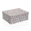 Set of Stackable Organising Boxes Versa Hearts Cardboard 15 Pieces 35 x 16,5 x 43 cm