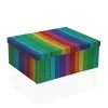 Набор штабелируемых органайзеров Versa Радужная Картон 15 Предметы 35 x 16,5 x 43 cm