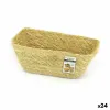 Универсальная корзина Privilege Морская трава Прямоугольный 18 x 13 x 8 cm 18 x 11 x 8 cm (24 штук)