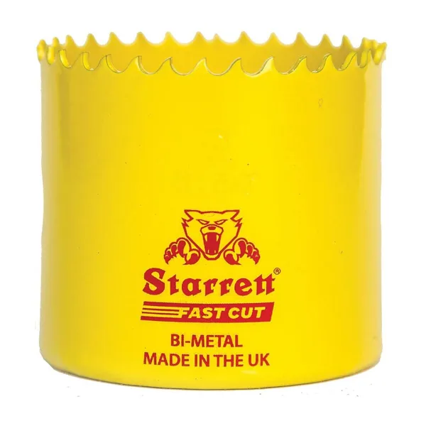 Metallisydämen porauskruunu Starrett Bi-metal Fast Cut 63fch060
