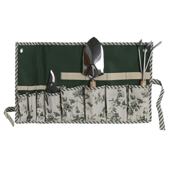 Įrankių laikiklis Home ESPRIT Sodas Kasetė Balta Žalia 54 x 29 x 6 cm