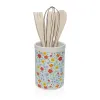 Pot for Kitchen Utensils Versa Flandes Ceramic Dolomite 10 x 15 x 10 cm