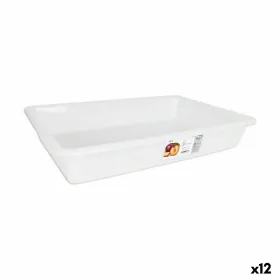 Набор лотков-органайзеров Dem Bob Белый 8,6 L 50 x 34 x 8 cm (12 штук)