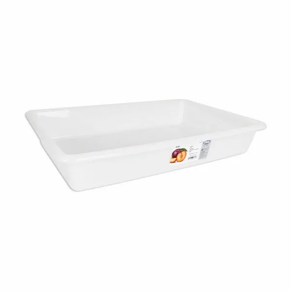 Tvarkyklių padėklų rinkinys Dem Bob Balta 8,6 L 50 x 34 x 8 cm (12 vnt.)