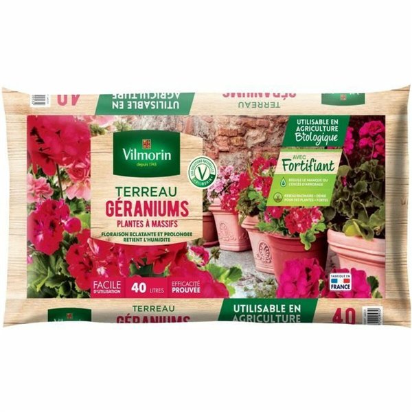 Vazoninis kompostas Vilmorin géraniums 40 L