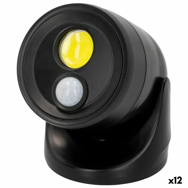 LED lemputė su judesio jutikliu Aktive Plastmasinis 10,5 x 12,5 x 13,5 cm (12 vnt.)
