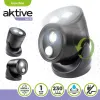 LED lemputė su judesio jutikliu Aktive Plastmasinis 10,5 x 12,5 x 13,5 cm (12 vnt.)