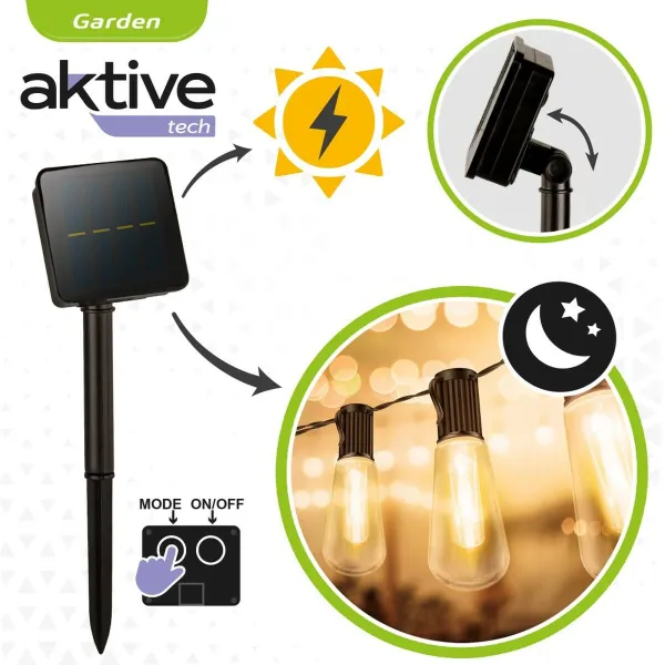 Светодиодные гирлянды Aktive LED 200 x 11 x 4 cm (6 штук)