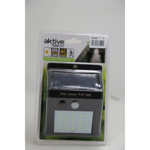 LED-valaisin liiketunnistimella Aktive Muovinen 9 x 12 x 5 cm (6 osaa)