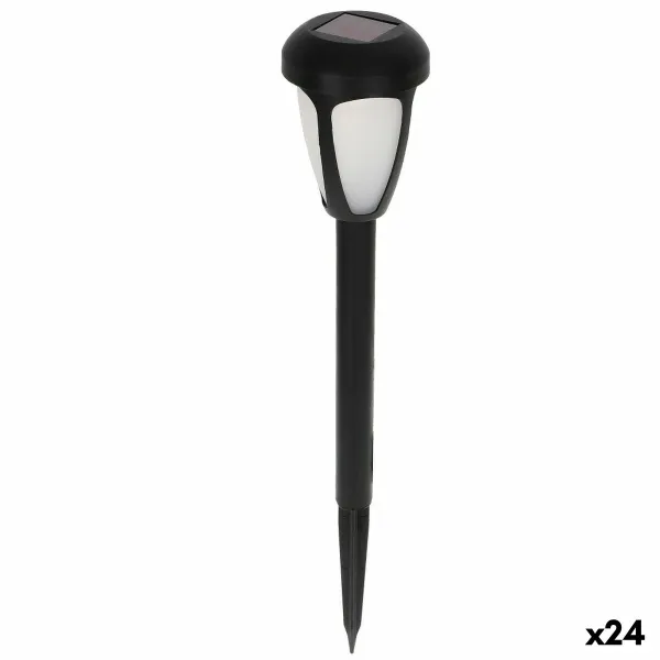 Saulės sodo žibintų rinkinys Aktive 12 Dalys Plastmasinis 7 x 37 x 7 cm (24 vnt.)