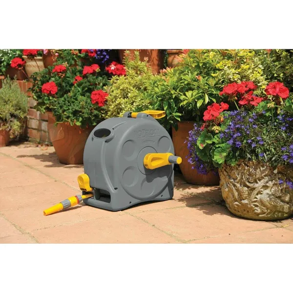 Šļūtenes turētājs Hozelock Compact Reel 2415r0000 25 m PVC