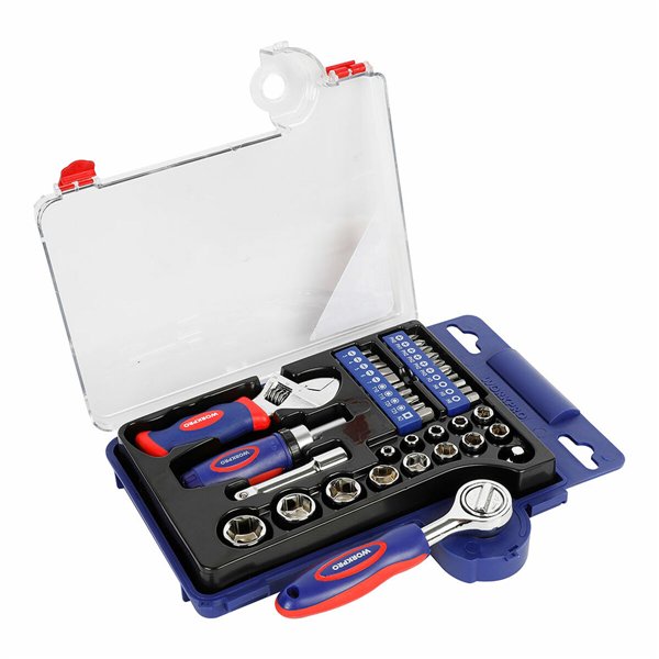 Holkkisetti Workpro 3/8" 38 Kappaletta