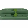 Plant pot EDA Green Plastic Oval Modern